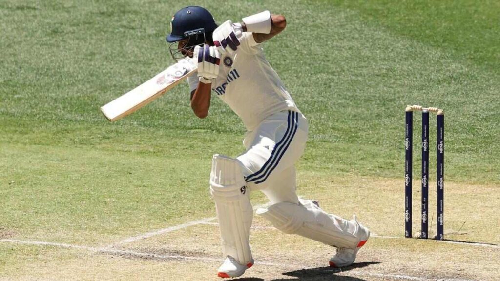 KL Rahul during the first Border-Gavaskar Trophy 2024-25 at Perth.